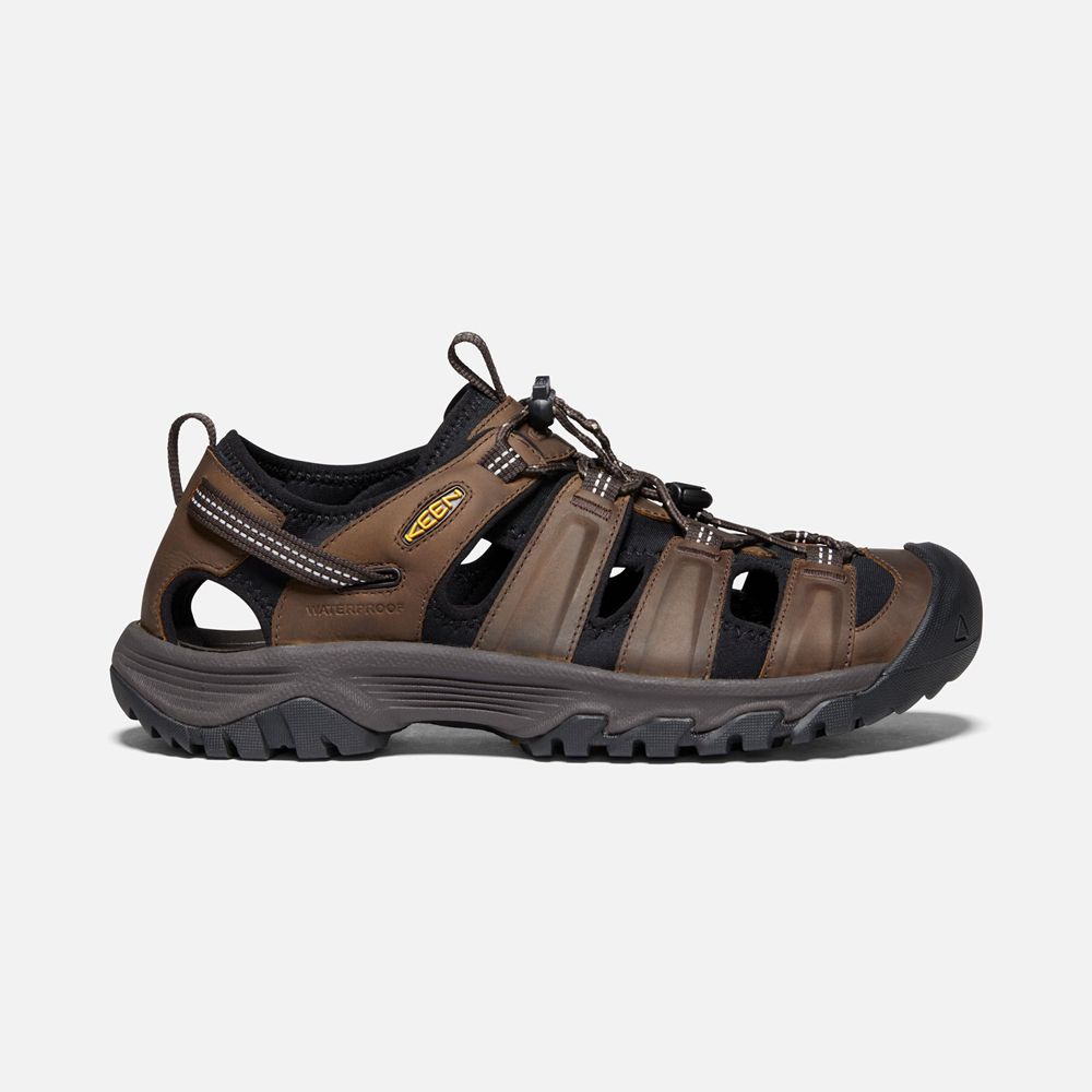 Keen Sandaal Heren Bruin/Zwart - Targhee Iii - 59871-ZFRH